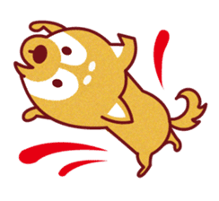 Shiba-Japanese dog! sticker #2110180