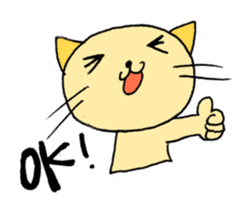 Kawaii cats (only English) sticker #2110371