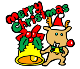 Christmas Cheerful Santa sticker #2110454