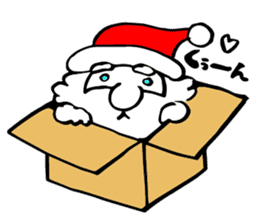 Christmas Cheerful Santa sticker #2110457