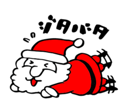 Christmas Cheerful Santa sticker #2110458