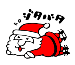 Christmas Cheerful Santa sticker #2110458