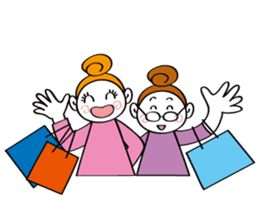 Woman's mind Senior life sticker #2110462