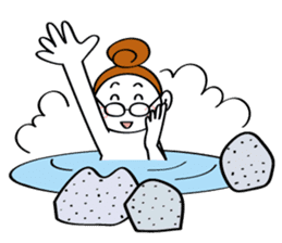 Woman's mind Senior life sticker #2110463