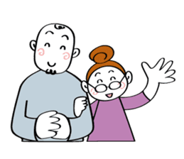 Woman's mind Senior life sticker #2110464