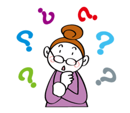 Woman's mind Senior life sticker #2110471