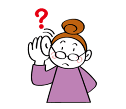 Woman's mind Senior life sticker #2110486