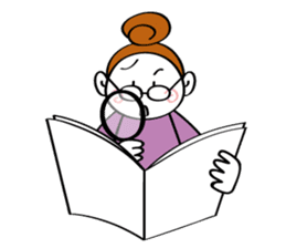 Woman's mind Senior life sticker #2110492