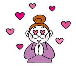 Woman's mind Senior life sticker #2110498