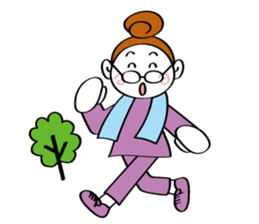 Woman's mind Senior life sticker #2110499