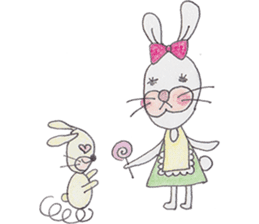 Happy enjoy Rabbit sticker #2110556