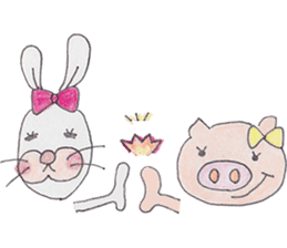 Happy enjoy Rabbit sticker #2110560