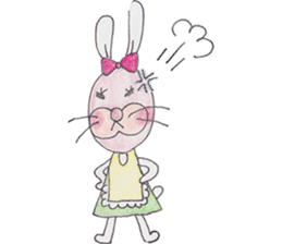 Happy enjoy Rabbit sticker #2110563