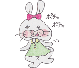 Happy enjoy Rabbit sticker #2110564
