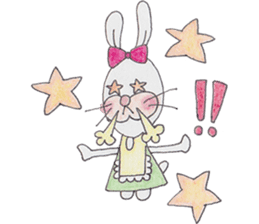 Happy enjoy Rabbit sticker #2110569