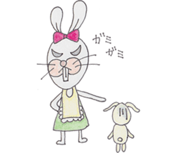 Happy enjoy Rabbit sticker #2110571