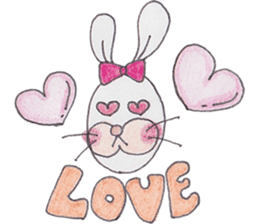 Happy enjoy Rabbit sticker #2110572
