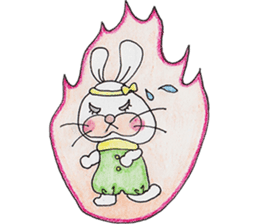 Happy enjoy Rabbit sticker #2110574