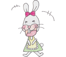 Happy enjoy Rabbit sticker #2110575