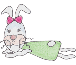 Happy enjoy Rabbit sticker #2110577
