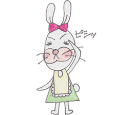 Happy enjoy Rabbit sticker #2110580