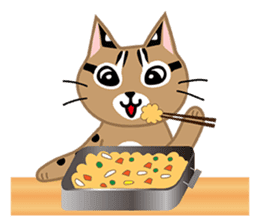 Taiwan Leopard Cat (Food) sticker #2110631