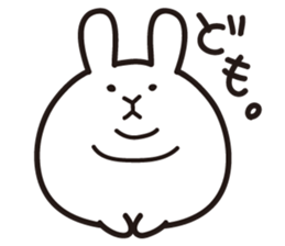 Bucyagisan-rabbit stickers- sticker #2110941