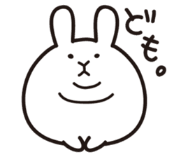 Bucyagisan-rabbit stickers- sticker #2110941