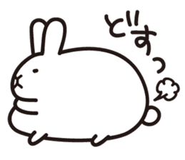 Bucyagisan-rabbit stickers- sticker #2110942