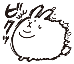 Bucyagisan-rabbit stickers- sticker #2110949