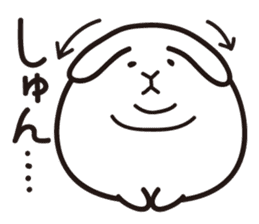 Bucyagisan-rabbit stickers- sticker #2110957
