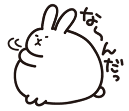 Bucyagisan-rabbit stickers- sticker #2110961