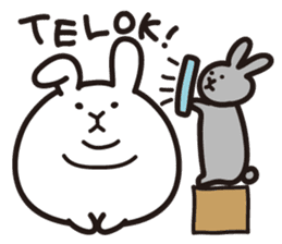 Bucyagisan-rabbit stickers- sticker #2110965
