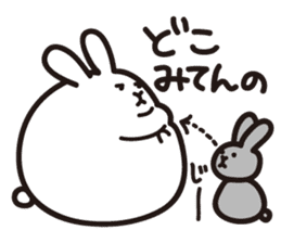 Bucyagisan-rabbit stickers- sticker #2110975