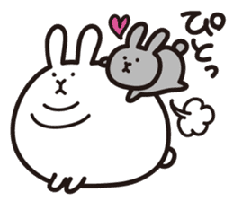 Bucyagisan-rabbit stickers- sticker #2110980