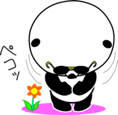 Dar-pan (panda of nihilistic) sticker #2111044