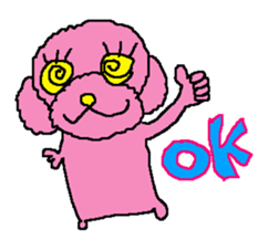 Toy poodle no.1 sticker #2111713