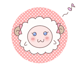 Maiden sheep sticker #2112182