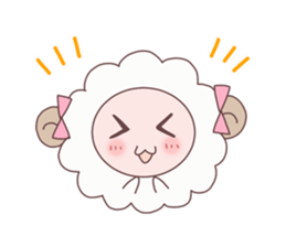 Maiden sheep sticker #2112183