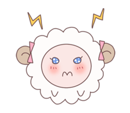 Maiden sheep sticker #2112195