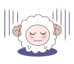 Maiden sheep sticker #2112196