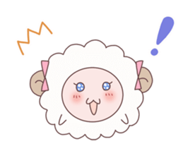 Maiden sheep sticker #2112198