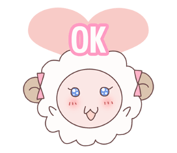 Maiden sheep sticker #2112219