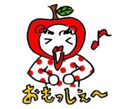 APPLE-chan(NIIGATA Ver) sticker #2112503
