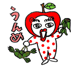 APPLE-chan(NIIGATA Ver) sticker #2112505