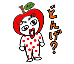 APPLE-chan(NIIGATA Ver) sticker #2112510