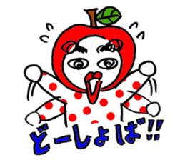 APPLE-chan(NIIGATA Ver) sticker #2112512