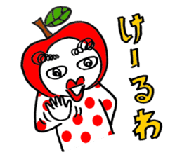 APPLE-chan(NIIGATA Ver) sticker #2112515