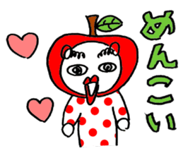 APPLE-chan(NIIGATA Ver) sticker #2112516