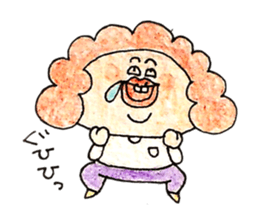 Afro-hair is grandmather sticker #2112826